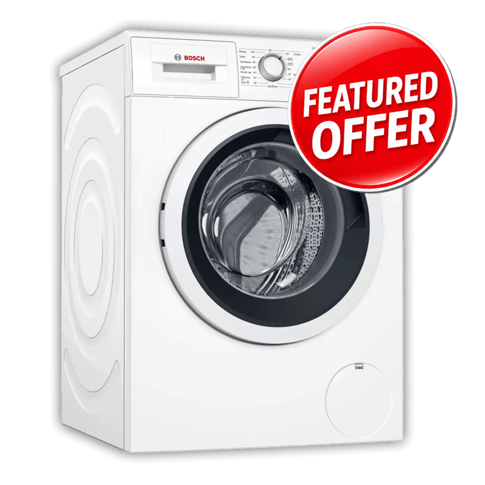 Featured washing machine rental offer